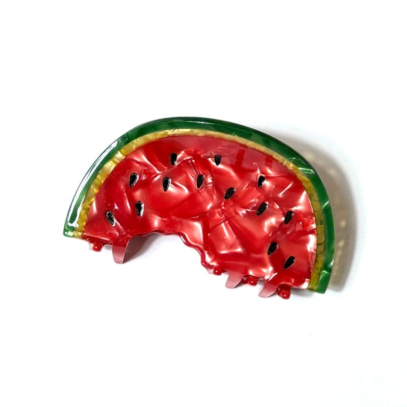 Fresh Watermelon Hair Claw