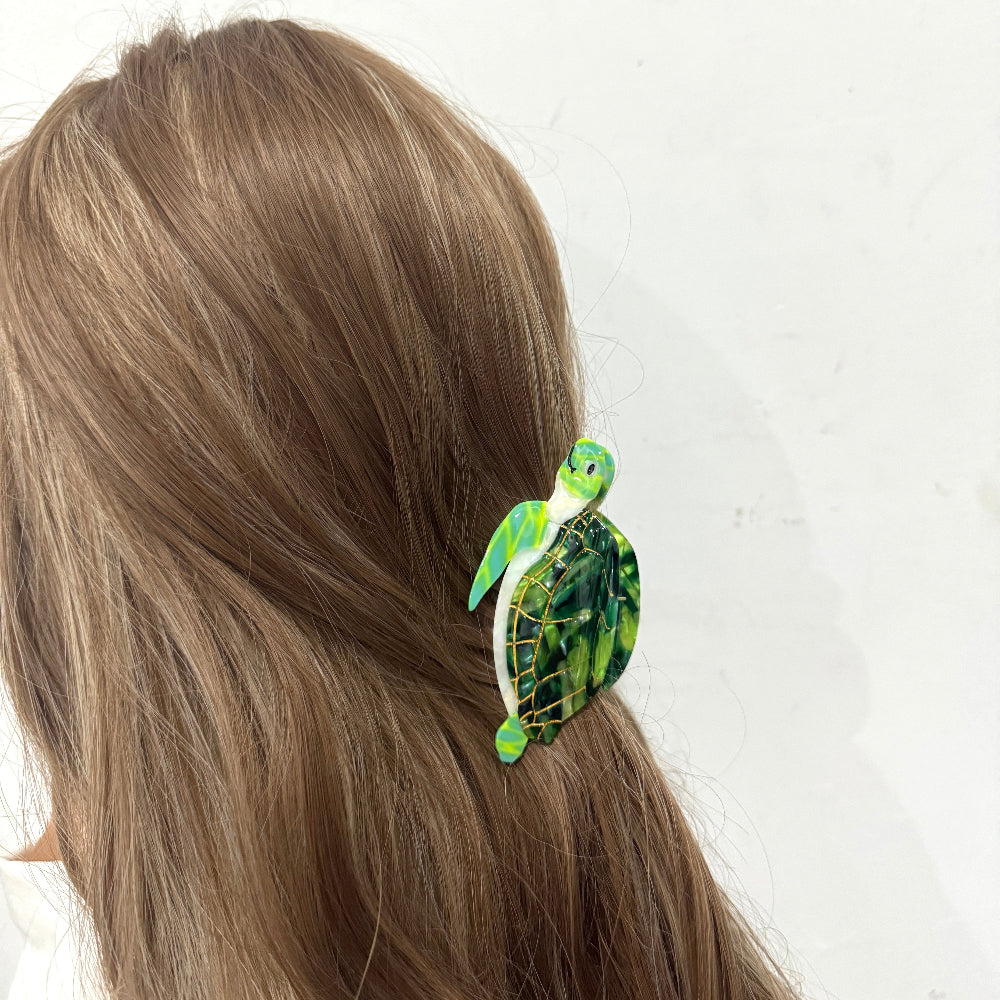 Ocean Turtle Tortoise Hair Claw