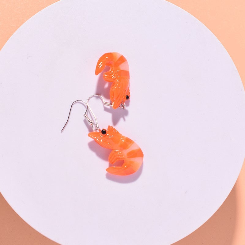 Shrimp Earrings