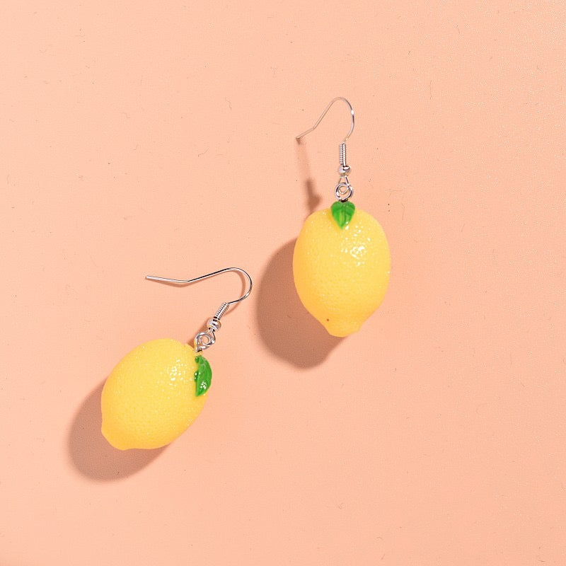 Lemon Earrings