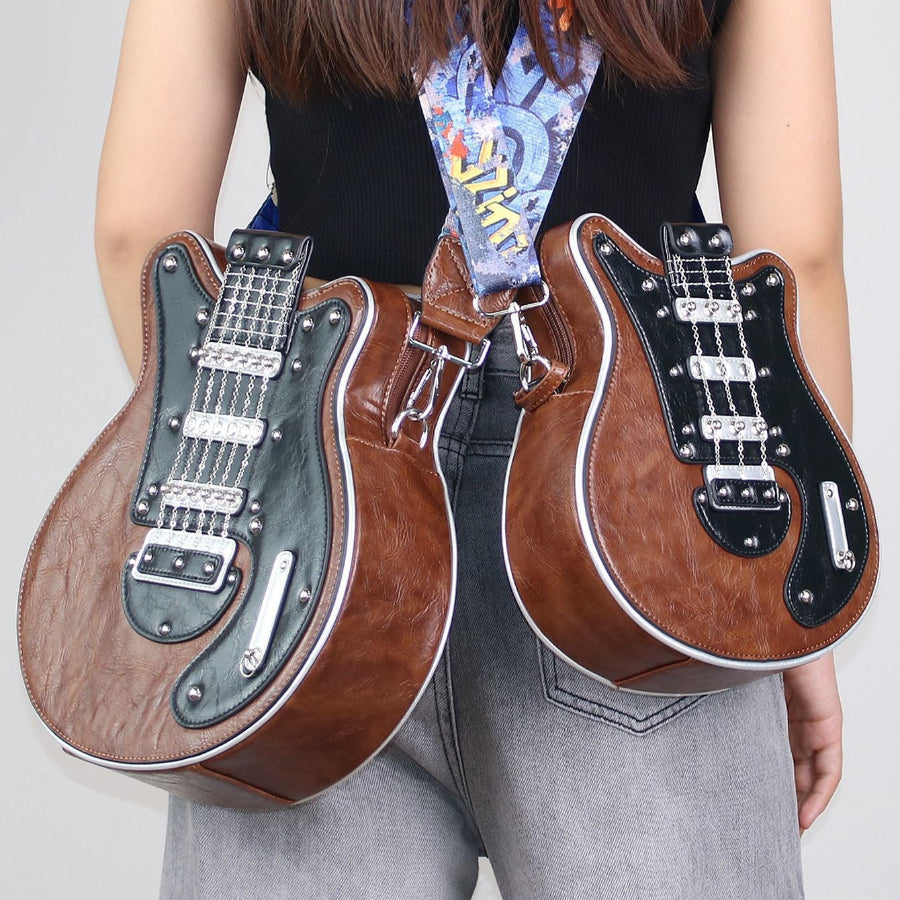 Guitar-shaped Handmade bag