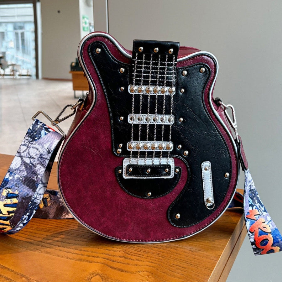 Guitar-shaped Handmade bag