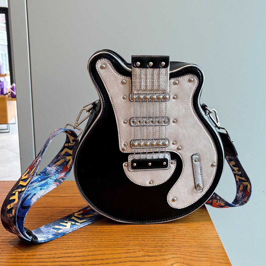 Guitar-shaped Handmade bag