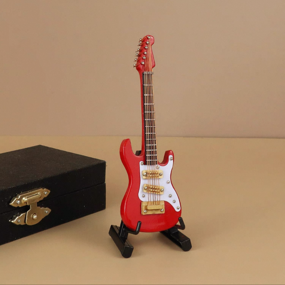 Mini Guitar Music Model Ornaments