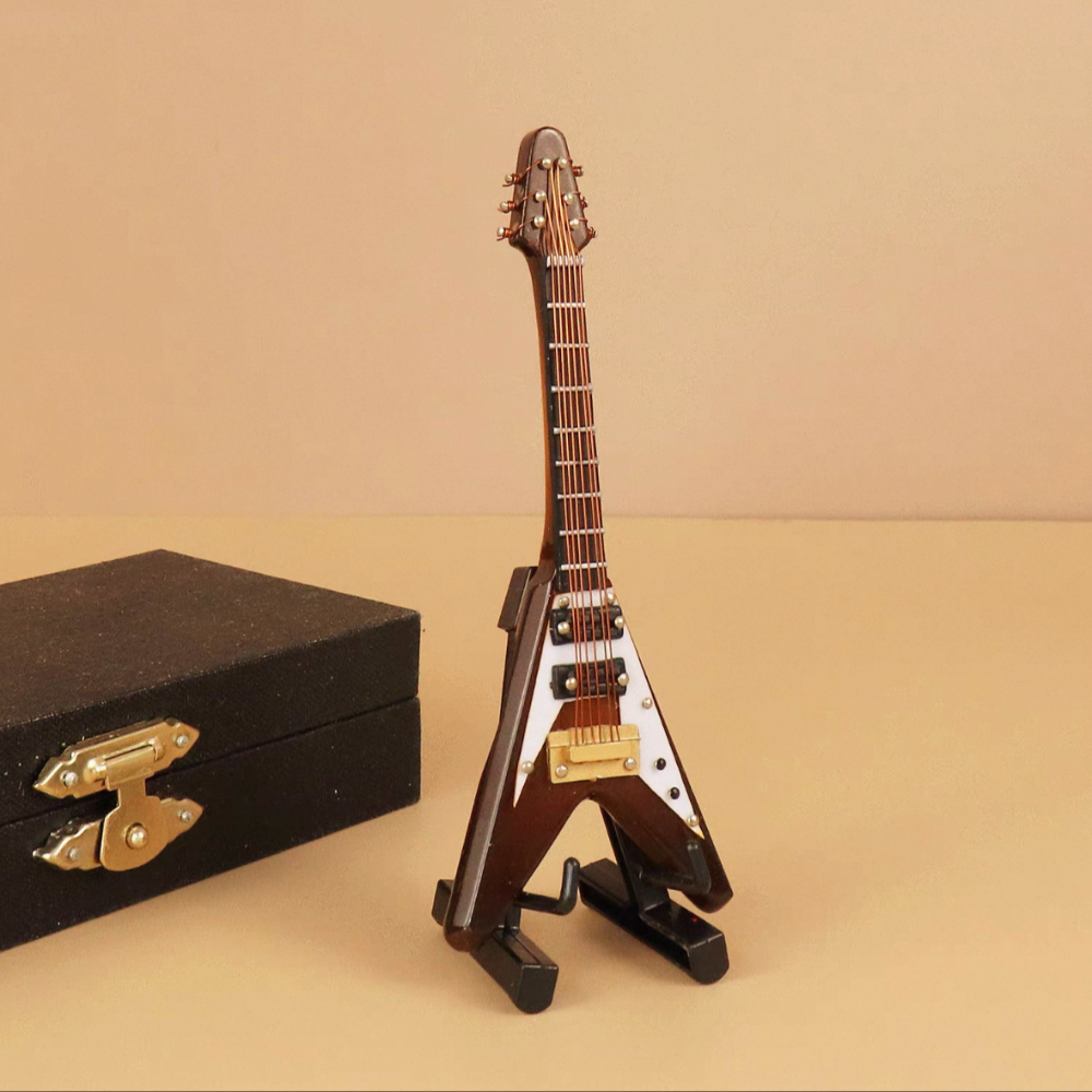 Mini Guitar Music Model Ornaments