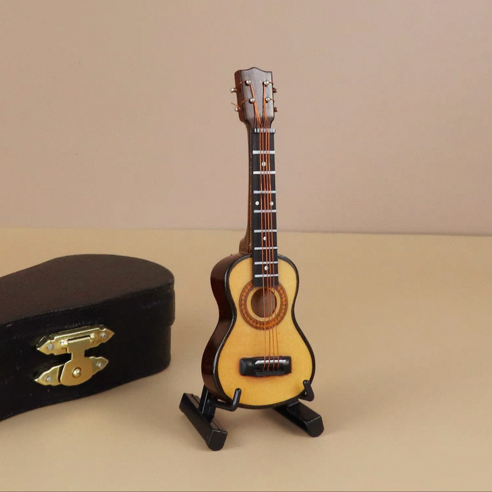 Mini Guitar Music Model Ornaments