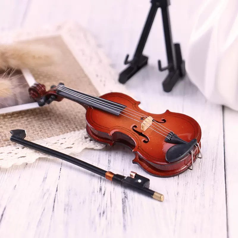 Mini Violin Music Model Ornaments