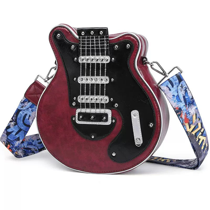 Guitar-shaped Handmade bag