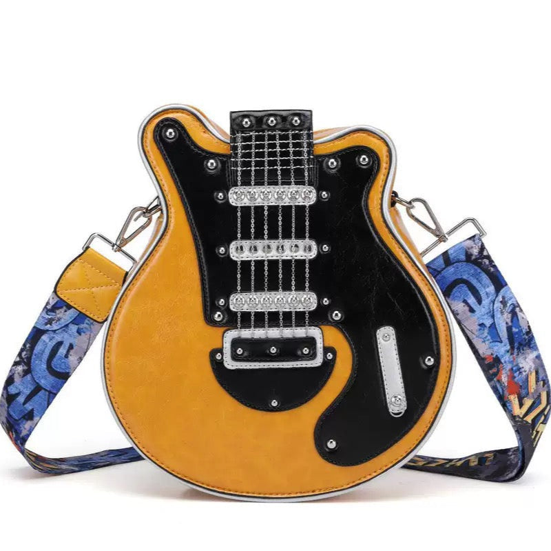 Guitar-shaped Handmade bag