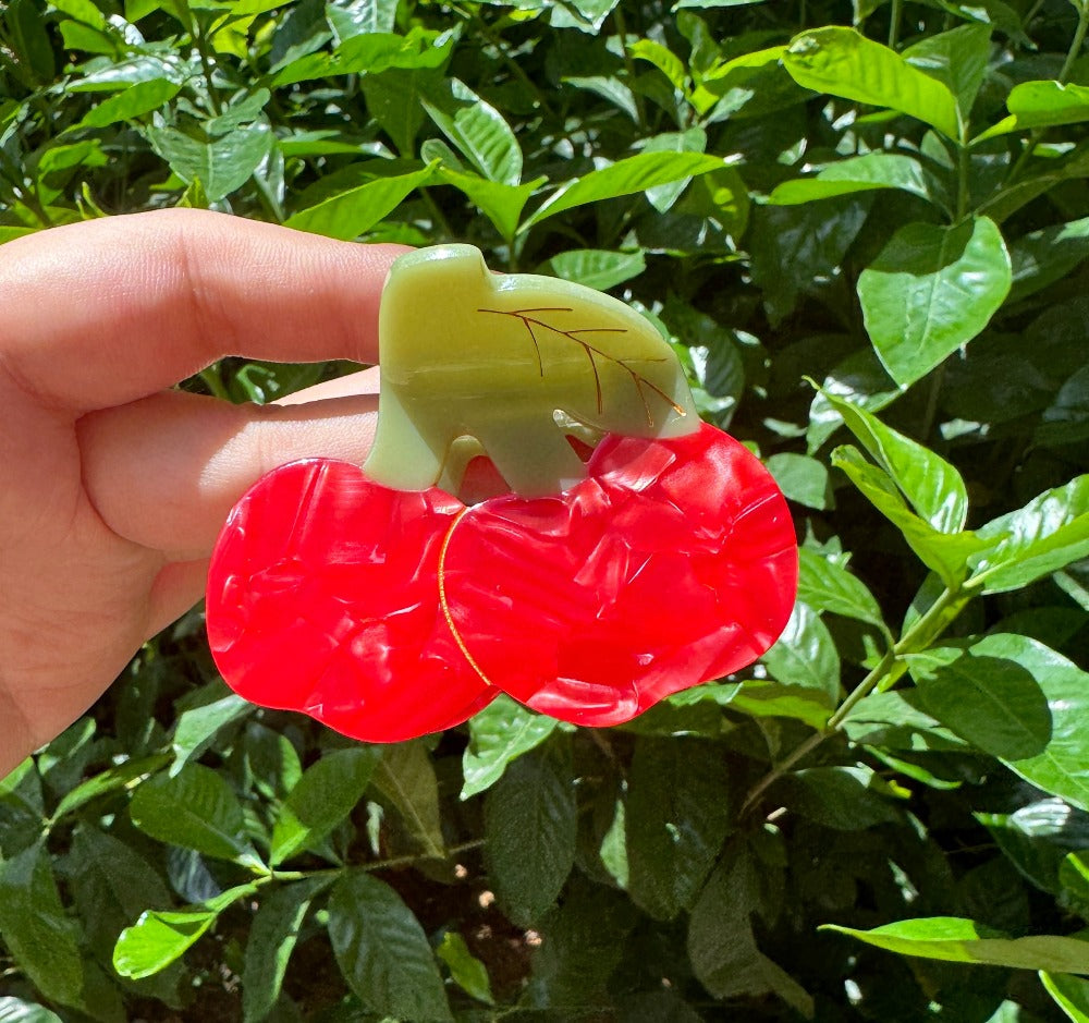 Cherry Bomb Hair Claw