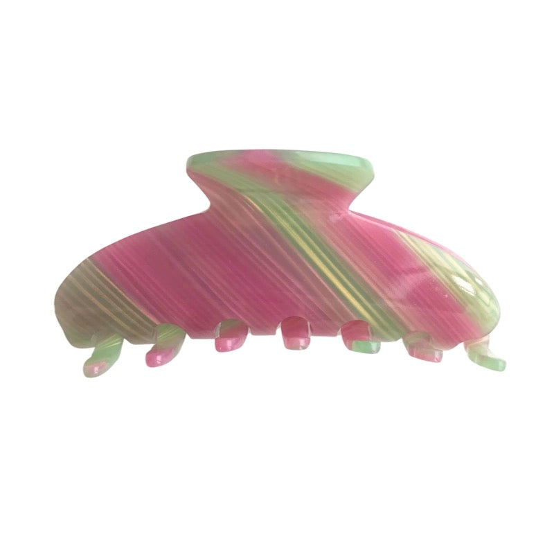 Candy Color Nameplate Customized Hair Claw