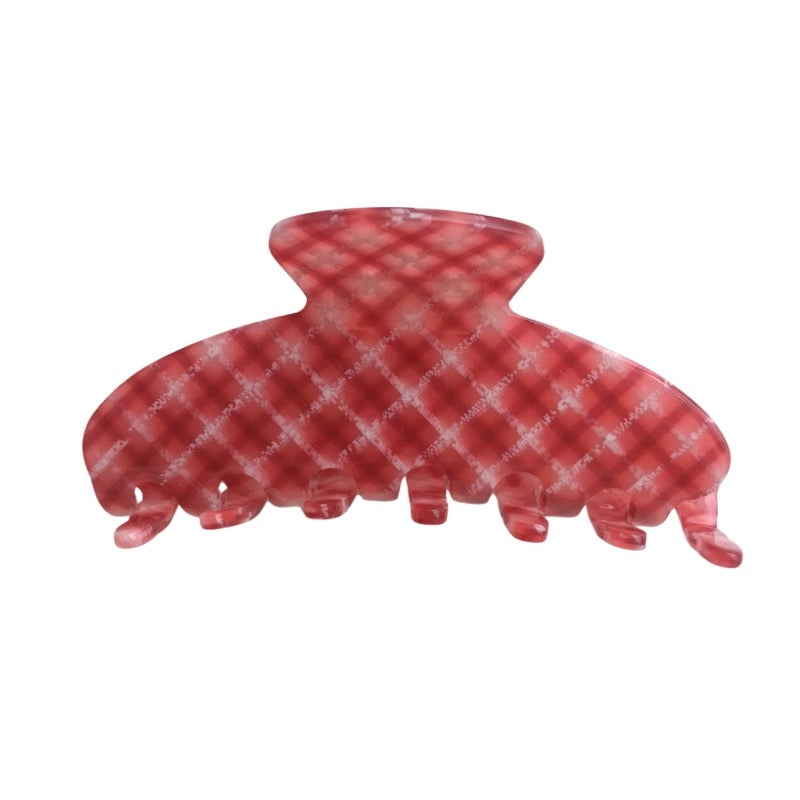 Candy Color Nameplate Customized Hair Claw