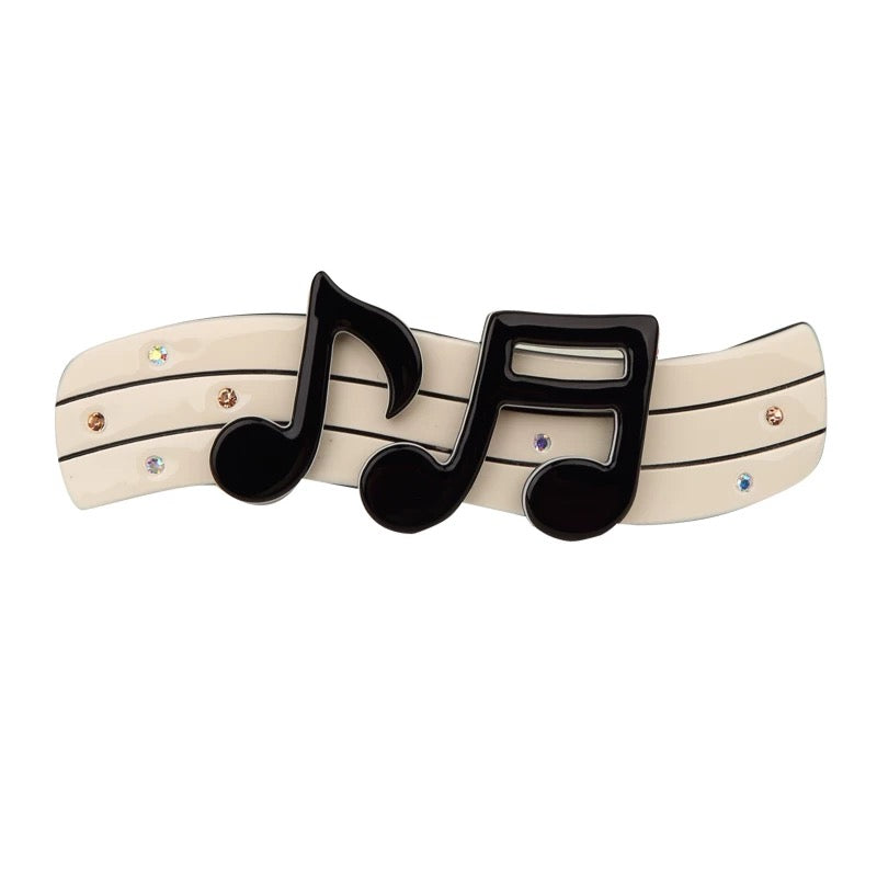 Musical Notation Hair Clip