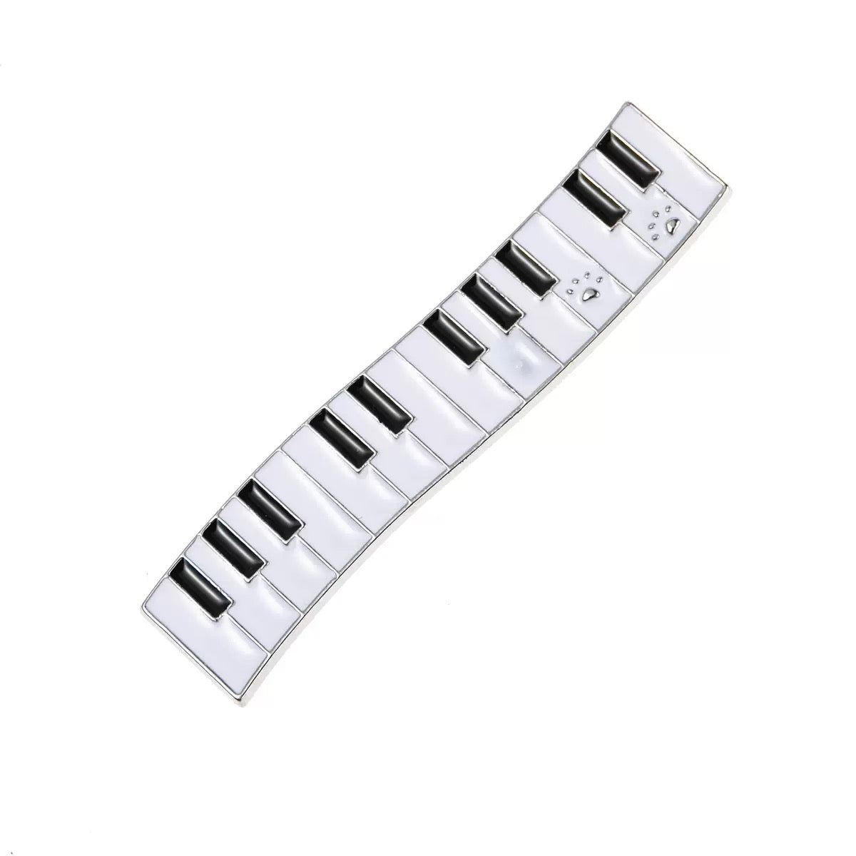 Piano Keys Hair Clip