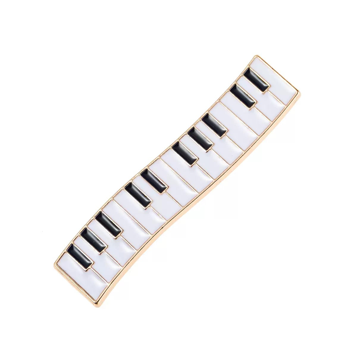 Piano Keys Hair Clip
