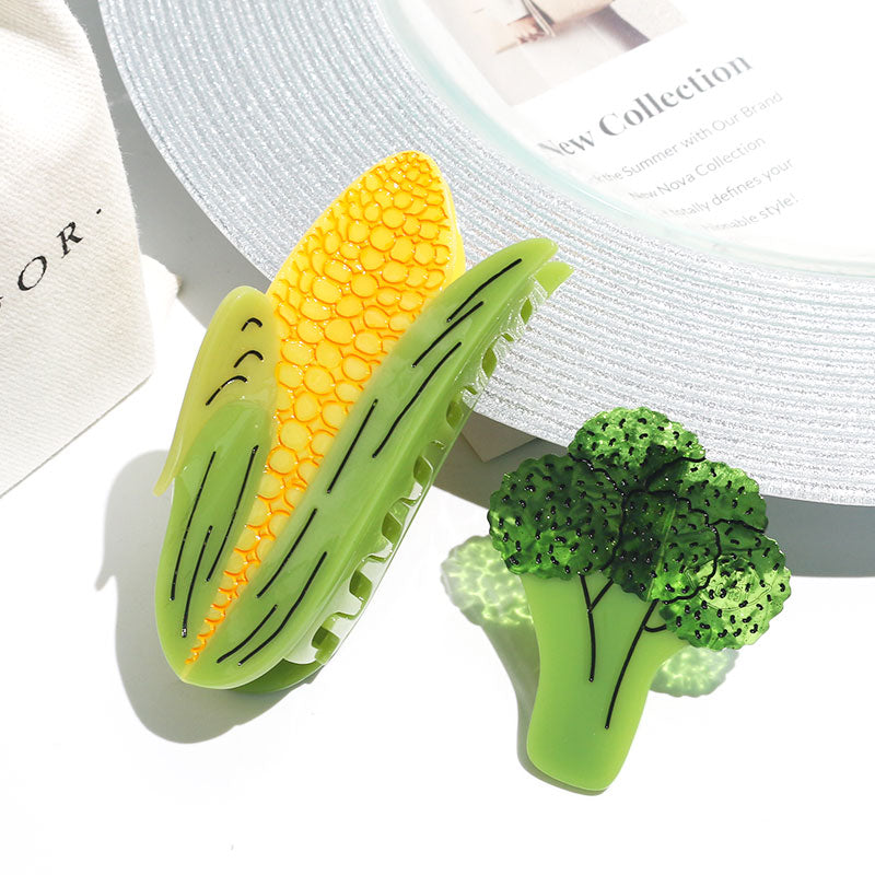 Broccoli Hair Clip