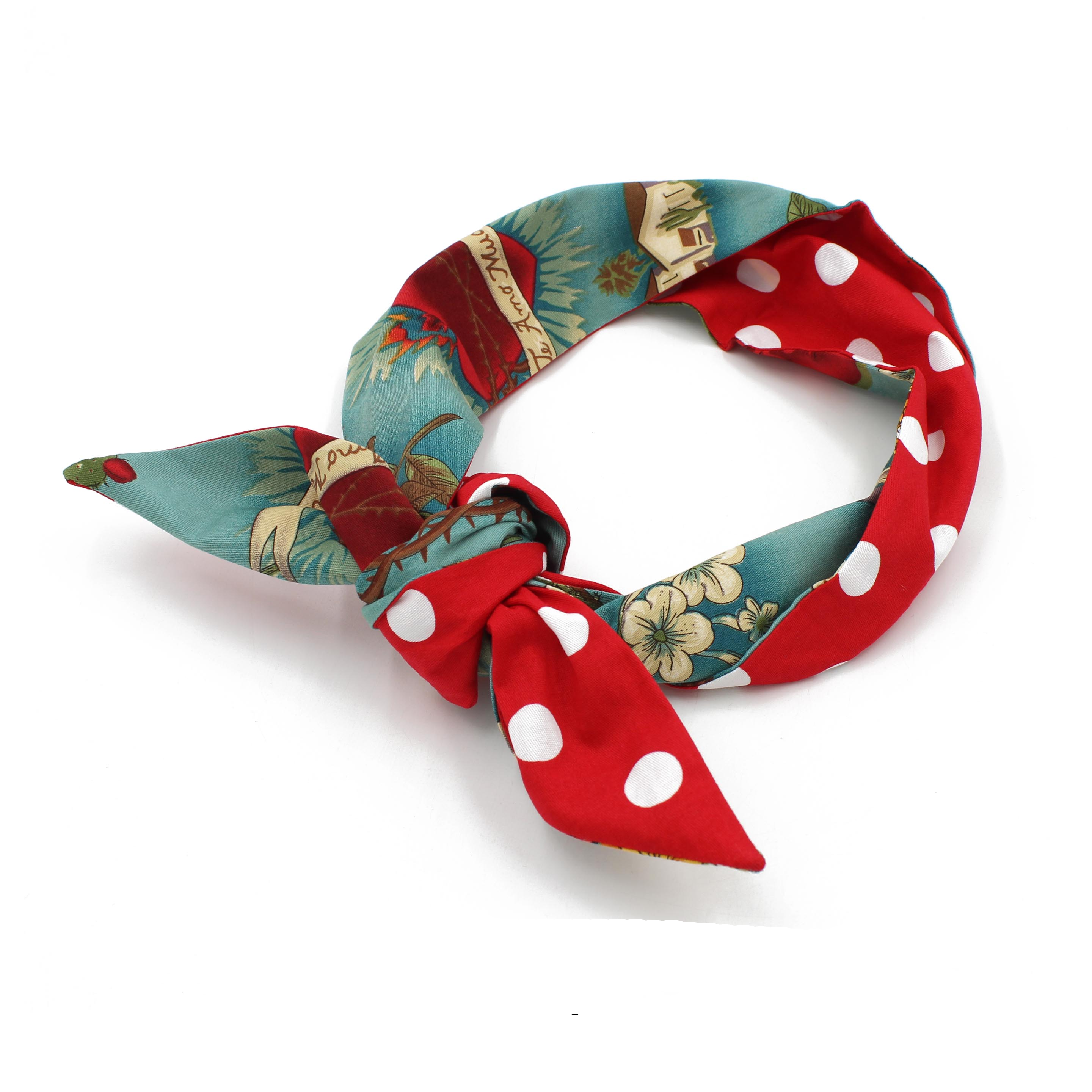 polka dots headband