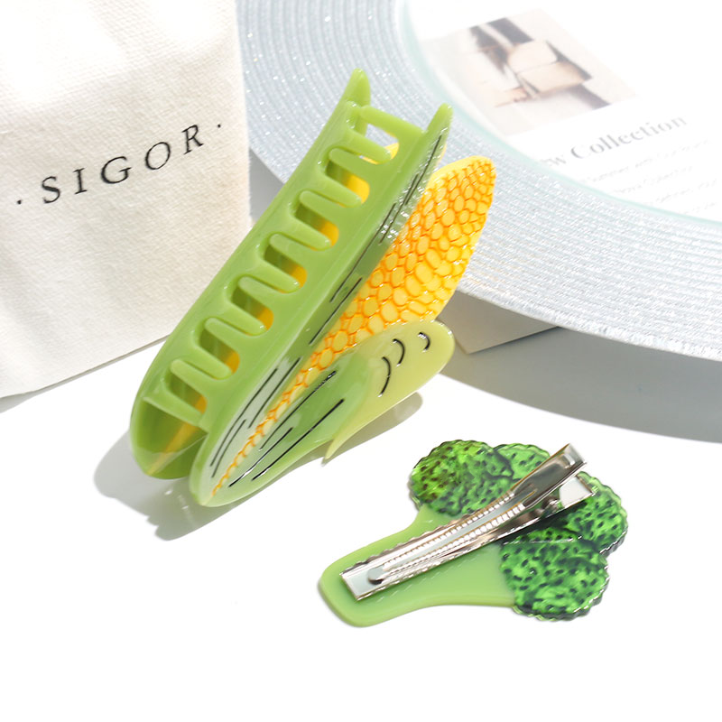 Broccoli Hair Clip