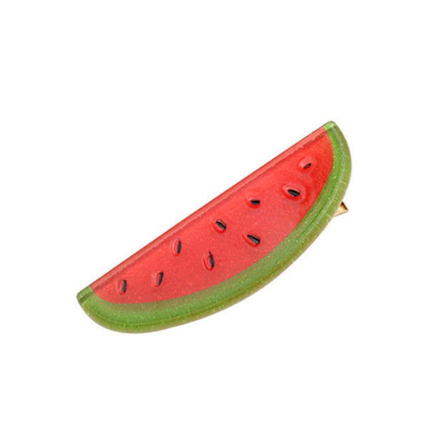 Watermelon Hair Clip