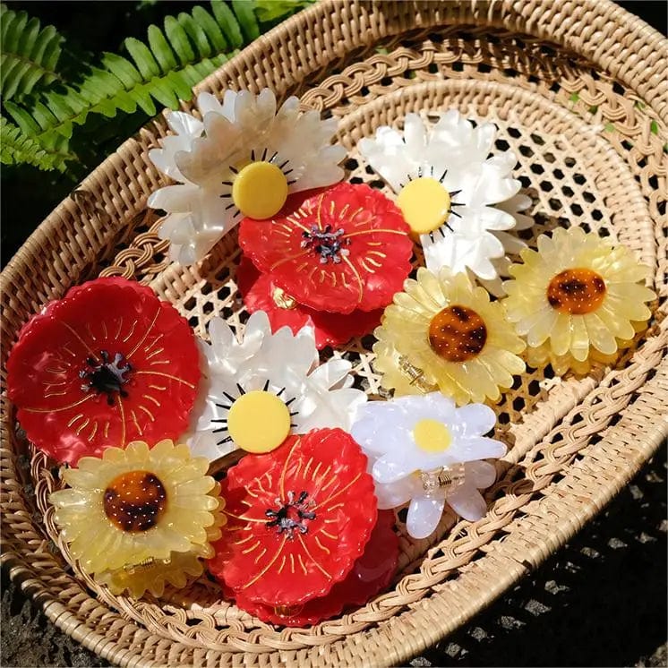 Adorable Sunflower Hair Claw