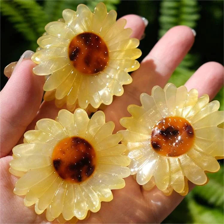 Adorable Sunflower Hair Claw