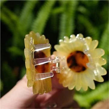 Adorable Sunflower Hair Claw