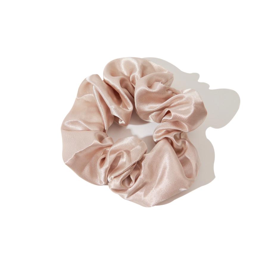 Silk Scrunchie in Sand