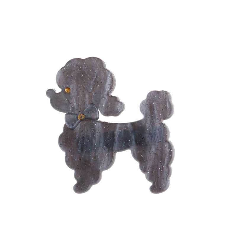 Poodle clearance hair clips