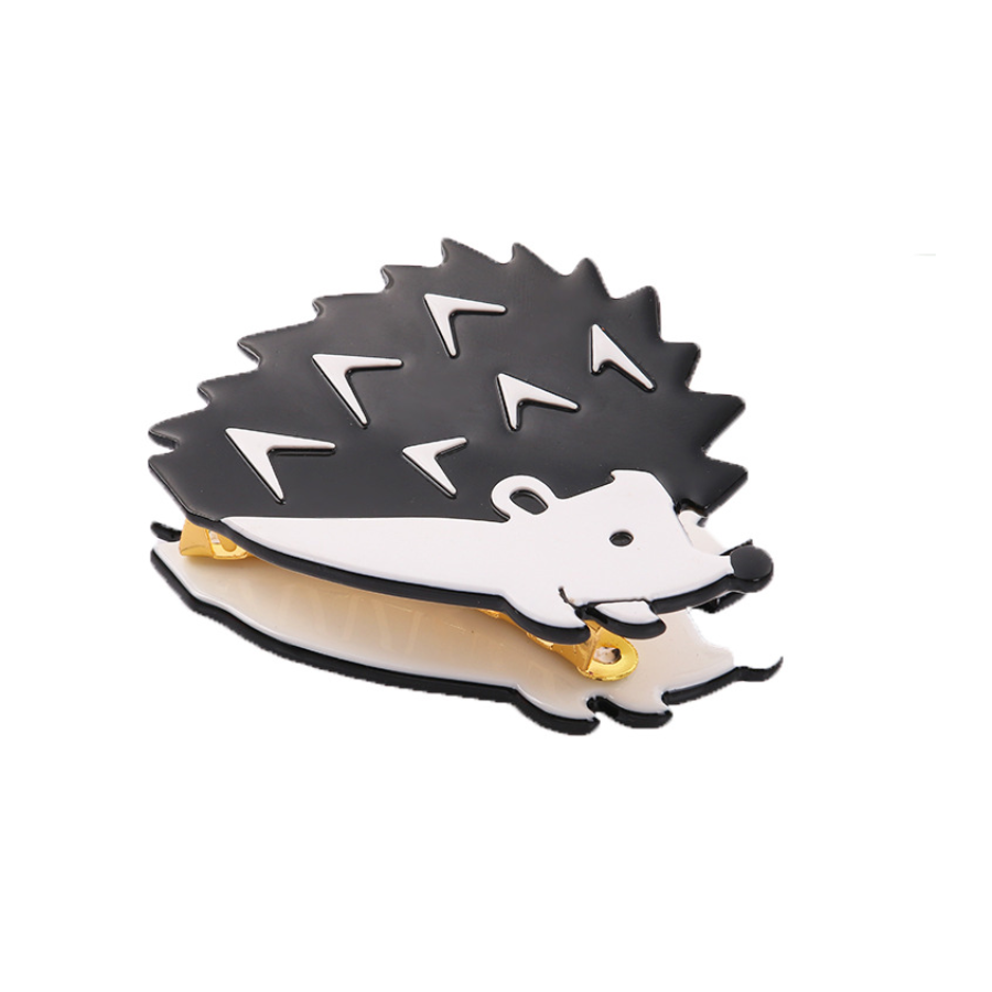 Round Yoyo Hedgehog Hair Claw