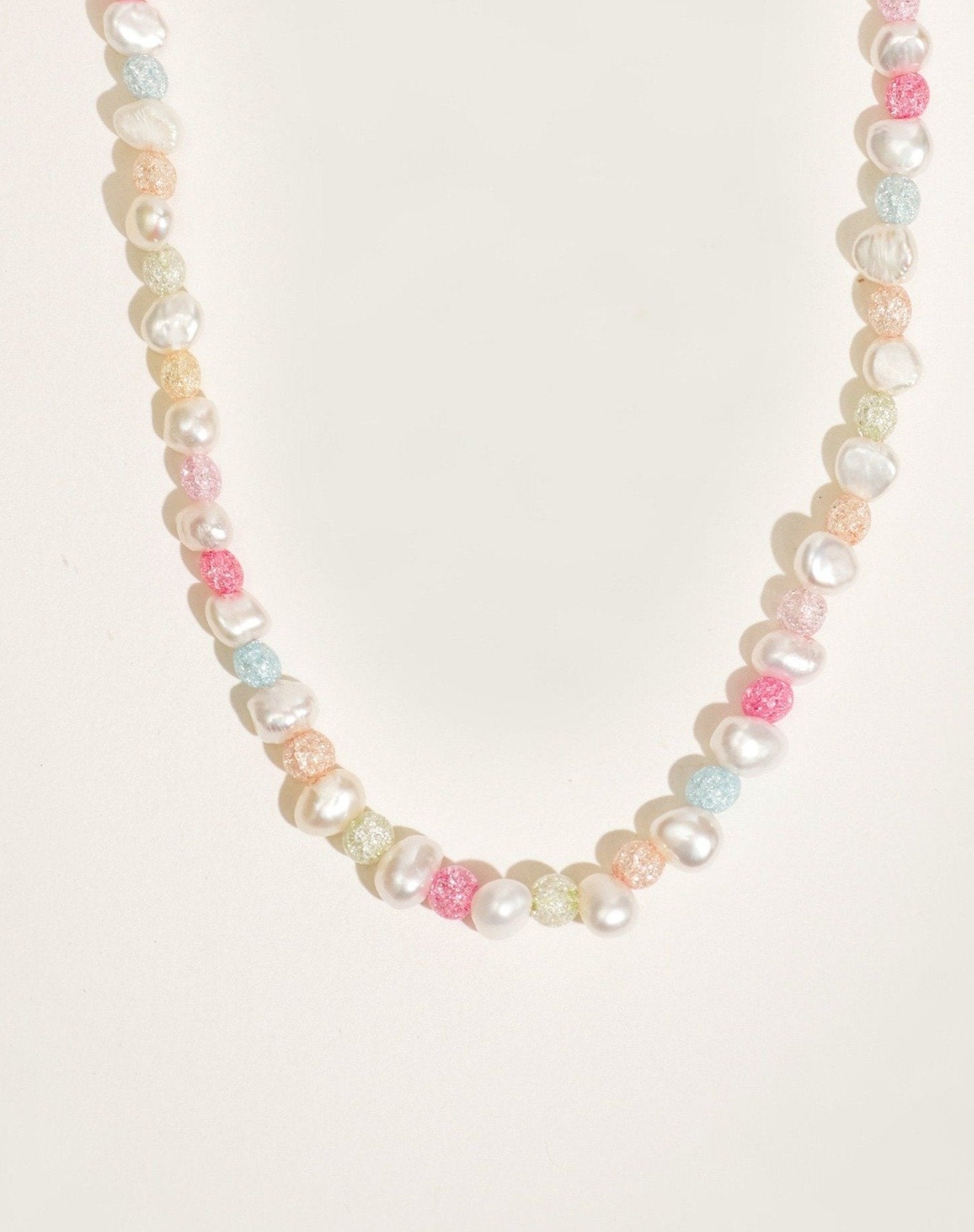 Marshmallow Pearl Necklace