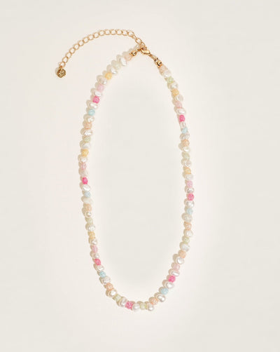Marshmallow Pearl Necklace