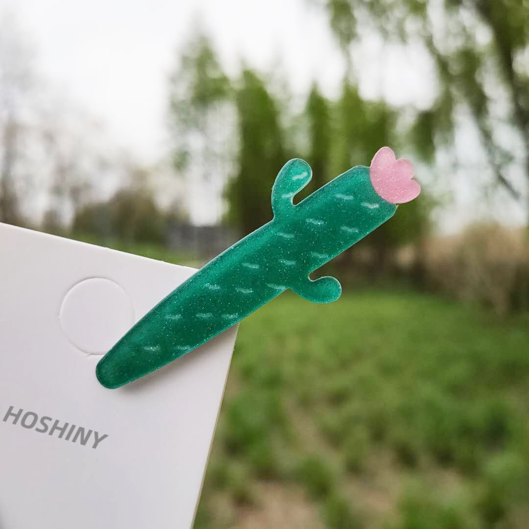 Cactus Hair Clip