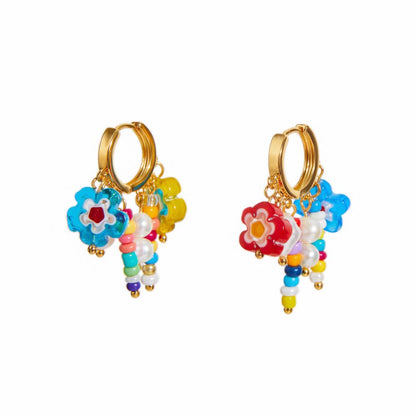 Floret by Sea Huggies Earrings