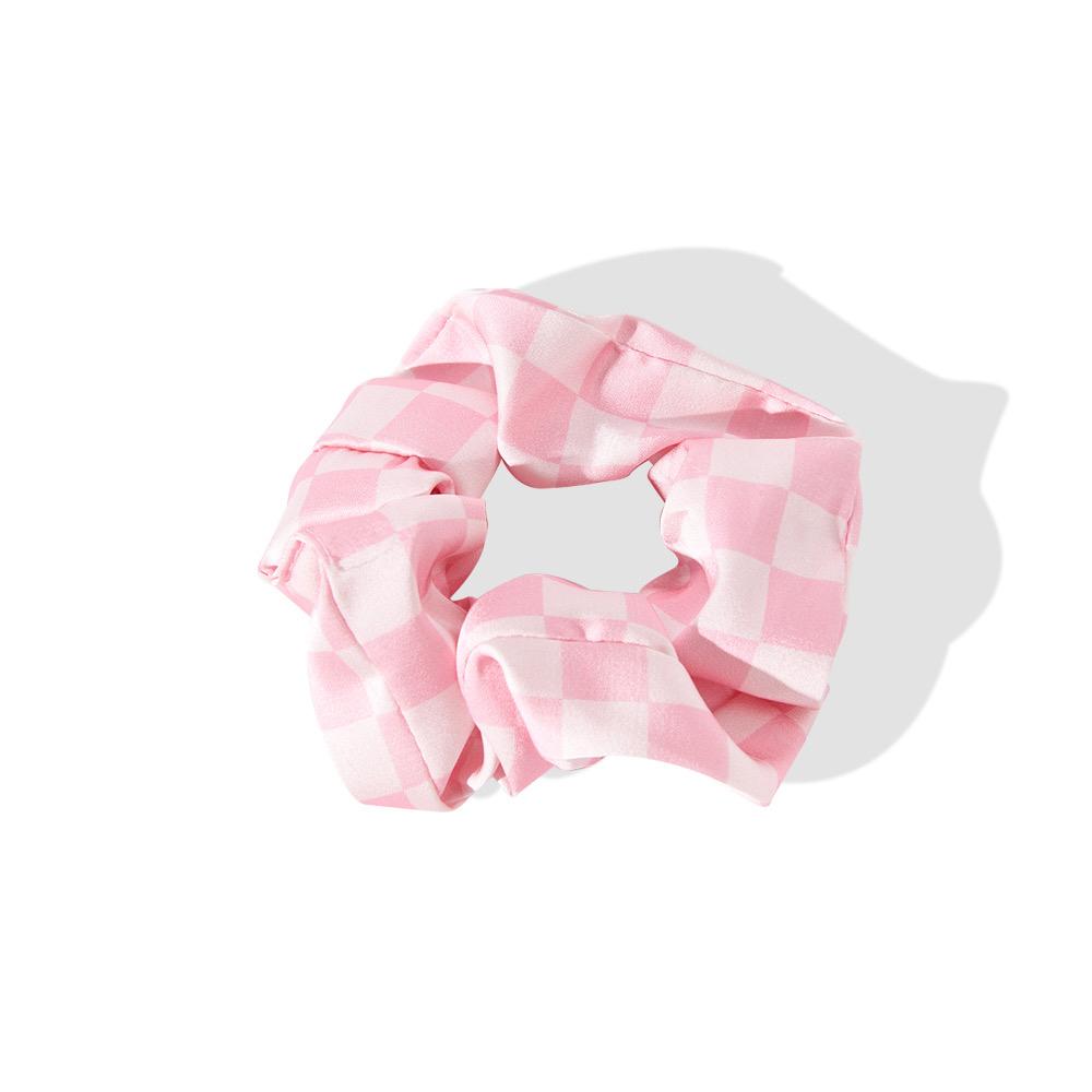 Dreamland Checkered Scrunchie