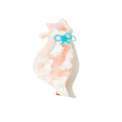 Lady Kitty Clip in Pink