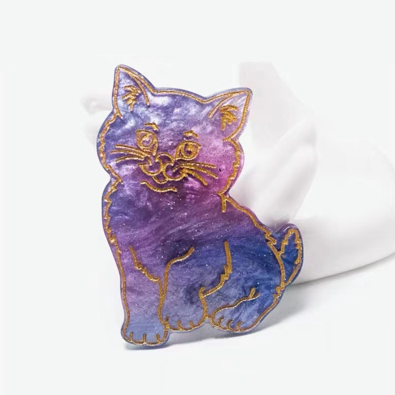 Starry Symphony Cat Hair Clip