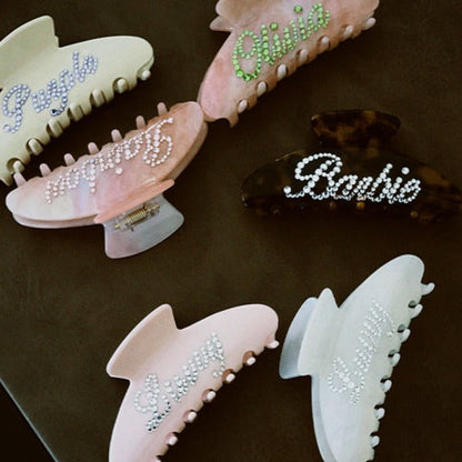 The  Nameplate Customized Hair Claw