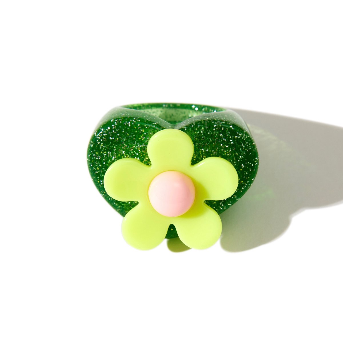 Flower Candy Ring in Melon