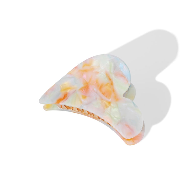 Marble Love Hair Claw