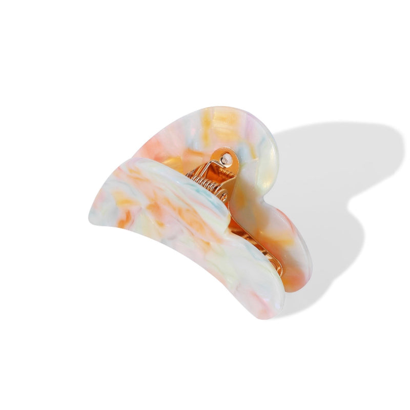 Marble Love Hair Claw