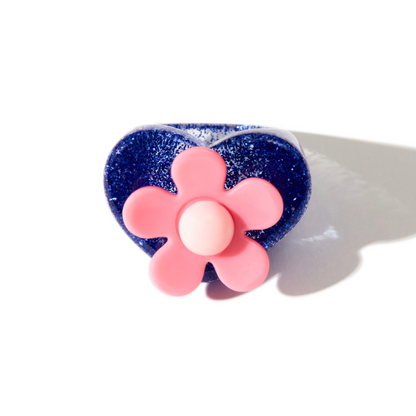 Flower Candy Ring in Melon