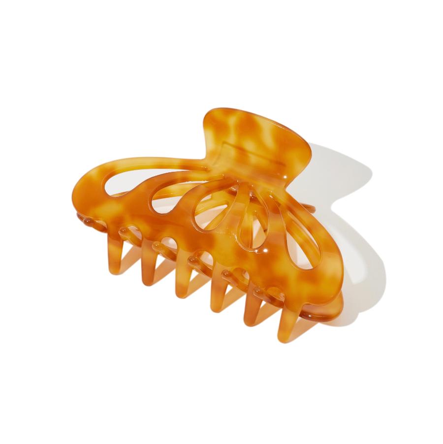 The French Hair Claw In Amber