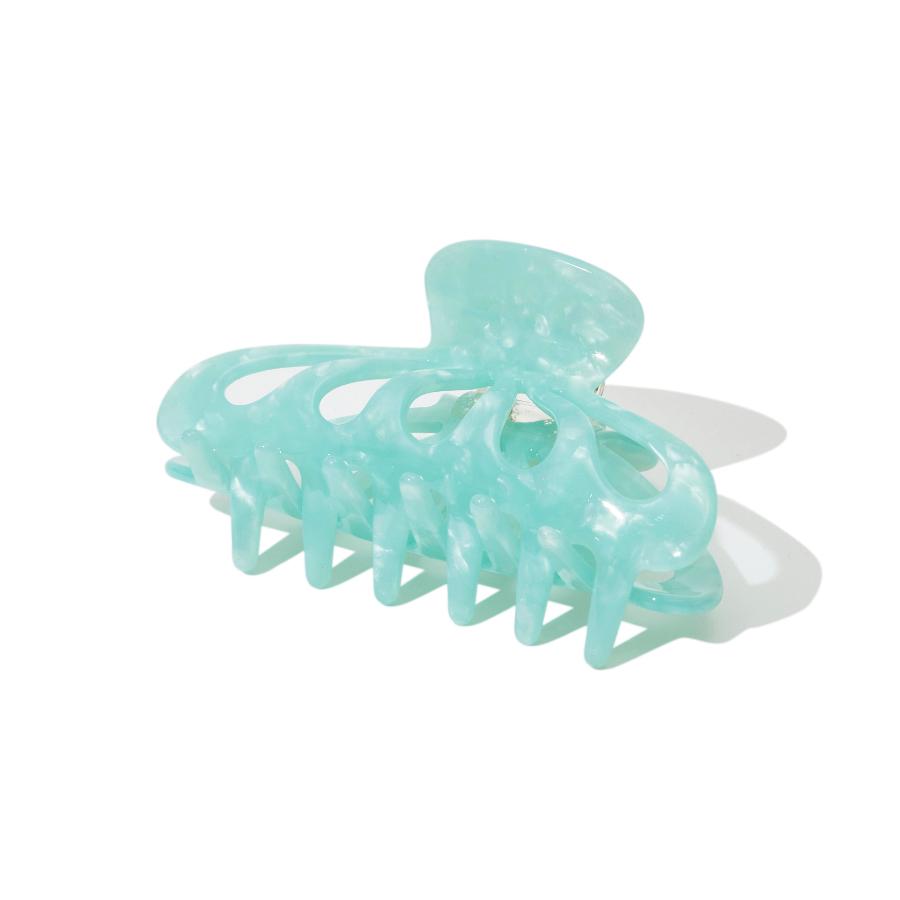 The French Hair Claw In Jade