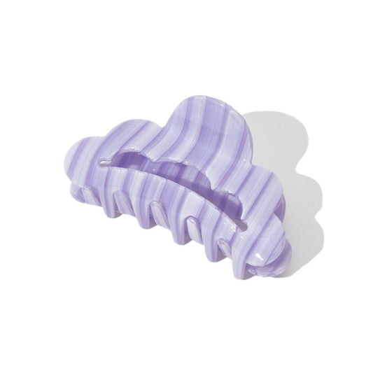 Cloudy Hair Claw In Grape Candy