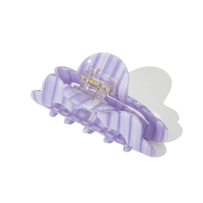 Cloudy Hair Claw In Grape Candy