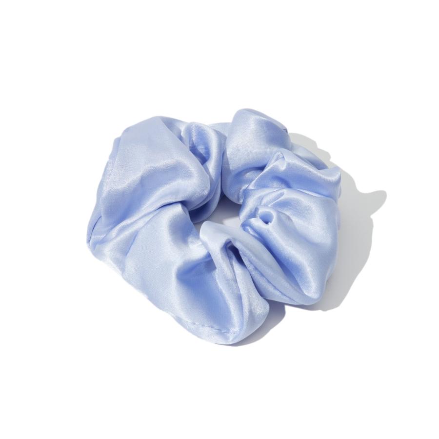 Silk Scrunchie in Sky