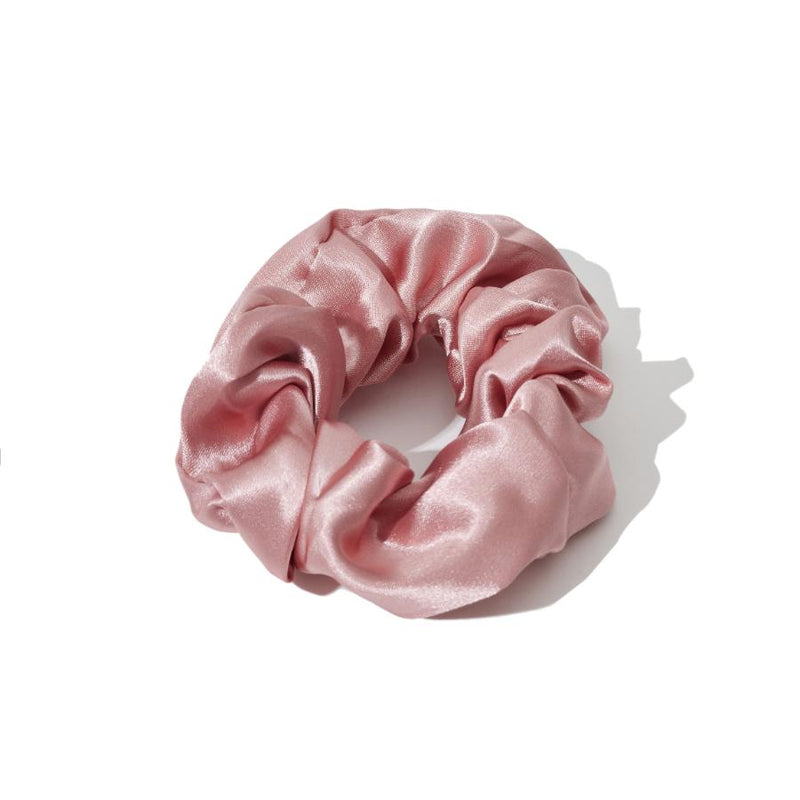 Silk Scrunchie in Rose