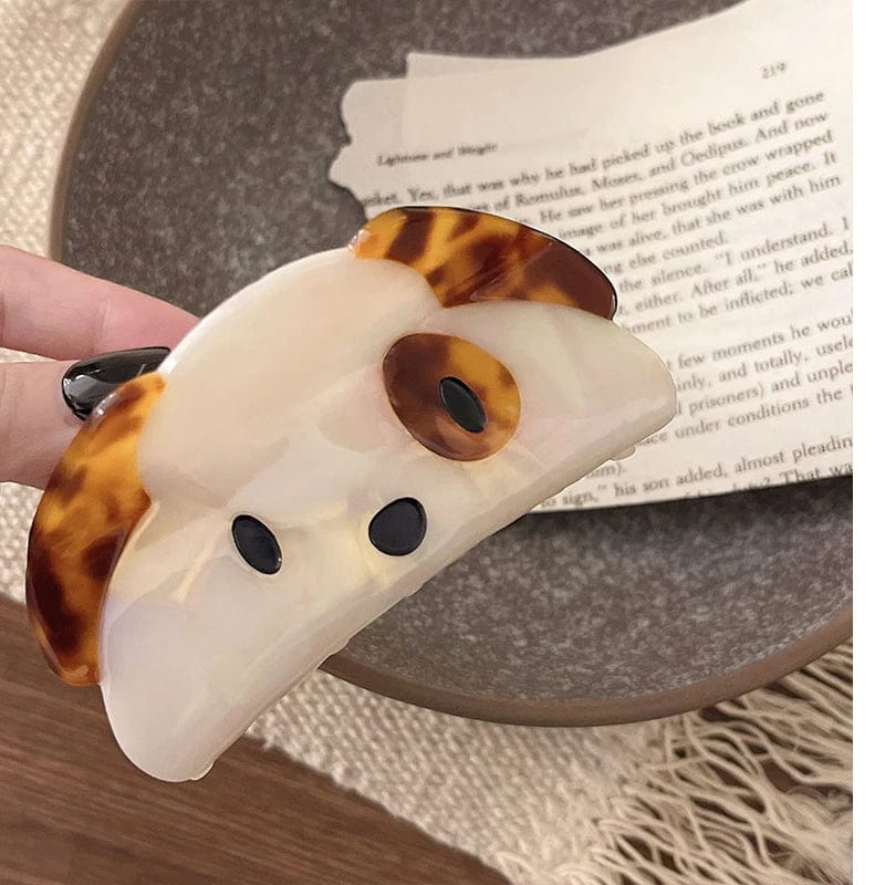 Adorable Dalmatians Dog Hair Claw