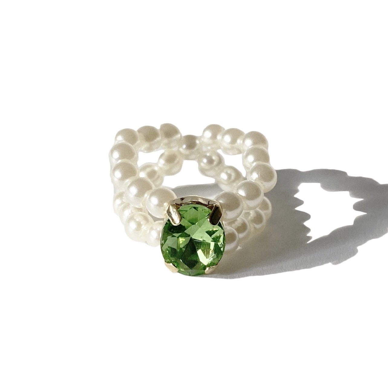 Breakfast at Tiffany's Ring in Emerald