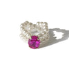 Breakfast at Tiffany's Ring in Ruby